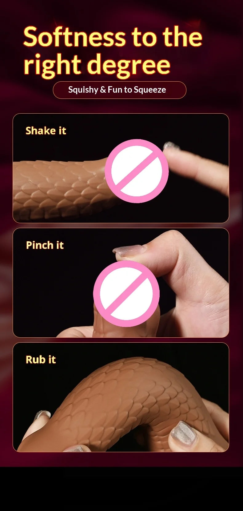 Amoura Realistic Dildo, Vibrating, Women's, Liquid Silicone, Waterproof – Women's Vibrator