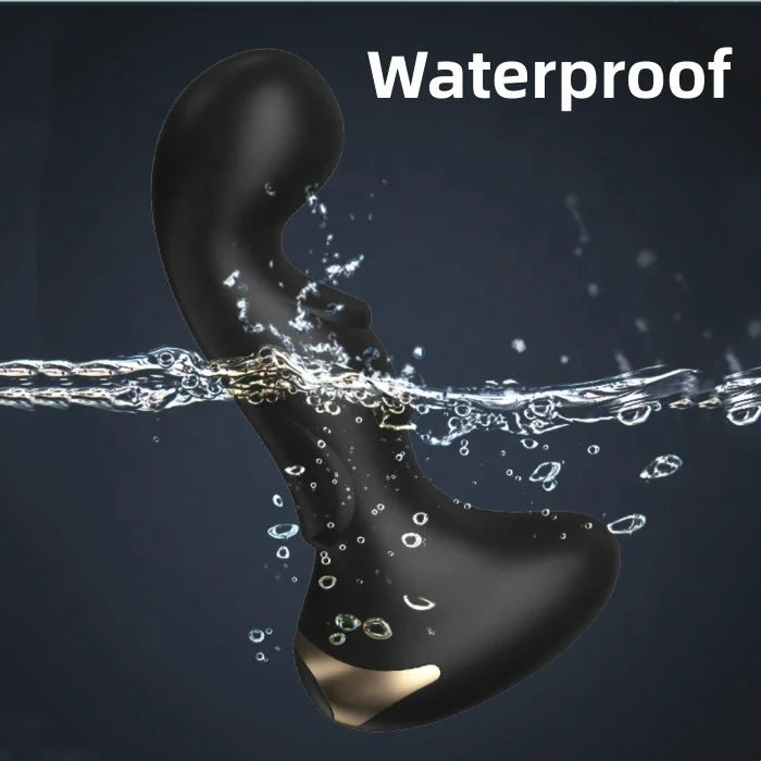 Amoura Anal & G-Spot Butt Plug Vibrator, App-Controlled, 10-Mode, Silicone & ABS, Waterproof – 10-mode vibrator