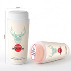 Amoura Male Stroker, Realistic Texture, Manual Masturbator, Body-Safe TPE, Waterproof