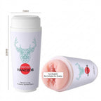 Amoura Male Stroker Cup, Manual Masturbator, Silicone & ABS