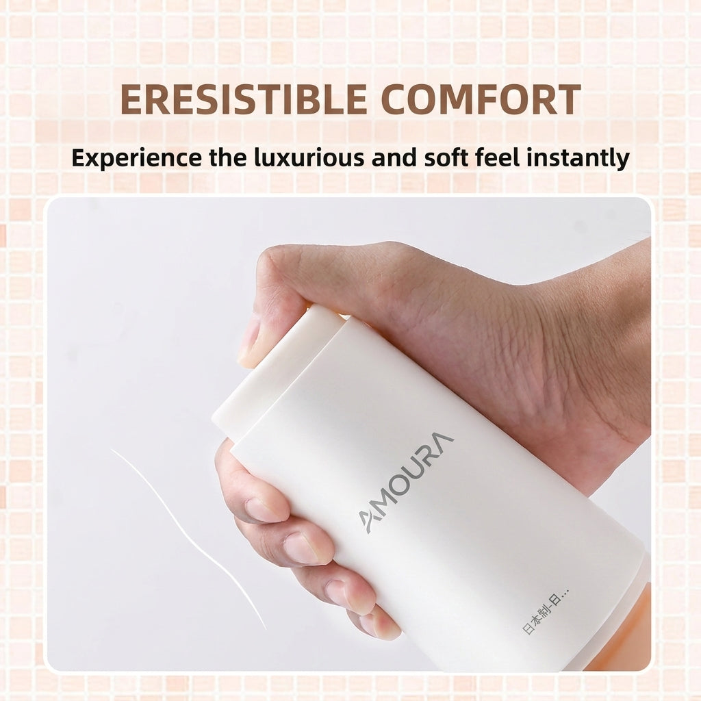 Amoura Male Stroker, Realistic Texture, Manual Masturbator, Body-Safe TPE, Waterproof