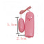 Amoura Clitoral Egg Vibrator, Personal Massager, 6 Modes, Medical-Grade Silicone – egg vibrator