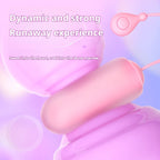 Amoura Clitoral Egg Vibrator, Personal Massager, 9 Speeds, Women's, Wireless, Silicone, Waterproof – jumping egg