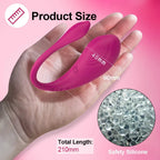 Amoura Clitoral & G-Spot Egg Vibrator, Personal Massager, Vibrating, Women's, App-Controlled, Silicone, Waterproof – app-controlled vibrator
