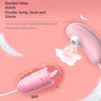 Amoura Clitoral Egg Vibrator, Personal Massager, Suction & Tongue-Flicking, Women's – suction vibrator