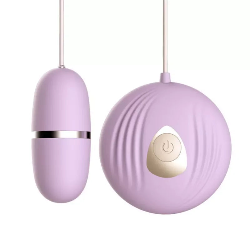 Amoura Clitoral, Vaginal & Anal Vibrating Egg, Personal Massager, 7-Frequency Pulsing, Women's, Remote Control, Silicone – multi-zone vibration