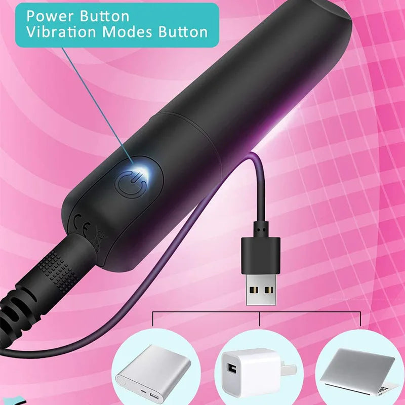 Amoura G-Spot Egg Vibrator, Personal Massager, 10-Mode Vibrating, Women's, USB Rechargeable, ABS, Waterproof – USB rechargeable vibrator