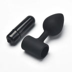 Amoura Anal Plug Vibrator, Personal Massager, Vibrating, Silicone, Waterproof – electric anal vibrator