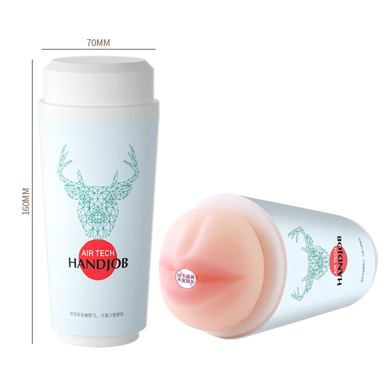 Amoura Male Penis Enlargement Pump & Masturbation Cup, Manual Stroker – male stroker