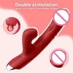 Amoura Clitoral & G-Spot Vibrator, 3-in-1 Suction & Patting, Women's, Medical-Grade Silicone, Waterproof – medical-grade silicone toy