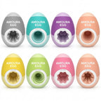 Amoura Male Egg Masturbator, Manual Stroker, Automatic Decompression