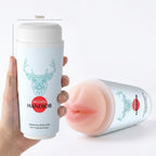 Amoura Male Stroker Cup, Manual Masturbator, Silicone & ABS