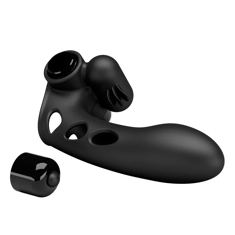 Amoura Clitoral & G-Spot Finger Vibrator, Personal Massager, Vibrating, Women's, Silicone, Waterproof – women's vibrator