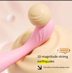 Amoura G-Spot Vibrator, Personal Massager, 10-Mode Vibrating, Women's, USB-Powered, Silicone – Personal Massager