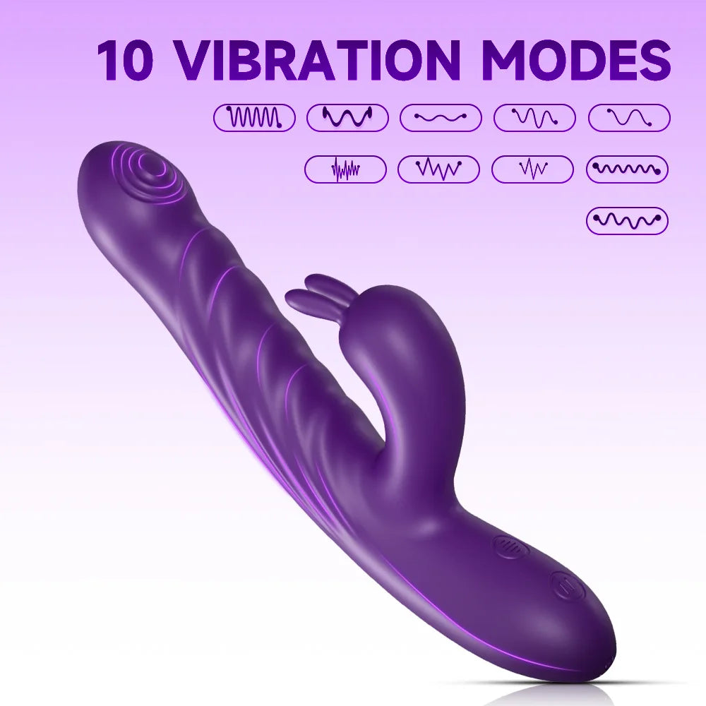 Amoura G-Spot Vibrator, Dual Vibration, Women's, Rechargeable, Silicone, Waterproof – rechargeable vibrator