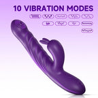 Amoura G-Spot Vibrator, Dual Vibration, Women's, Rechargeable, Silicone, Waterproof – rechargeable vibrator