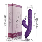 Amoura G-Spot Vibrator, Dual Vibration, Women's, Rechargeable, Silicone, Waterproof – waterproof vibrator