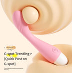 Amoura G-Spot Vibrator, Personal Massager, 10-Mode Vibrating, Women's, USB-Powered, Silicone – Sucking Vibrator