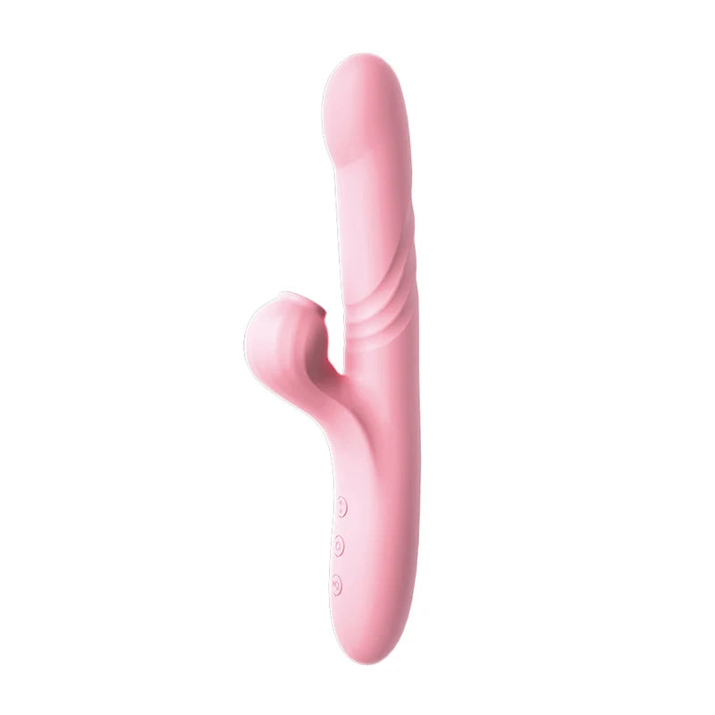 Amoura G-Spot, Clitoral & Anal Vibrator, Suction & Pulsing, Women's, USB Rechargeable, Silicone, Waterproof – Suction vibrator