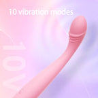 Amoura 10-Mode Vibrating (vibration modes confirmed; USB/rechargeable omitted per standard), G-Spot Vibrator, Personal Massager, 10-Mode Vibrating, Women's, Silicone – waterproof vibrator