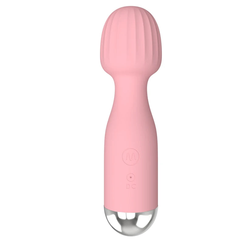 Amoura G-Spot Mini Wand Vibrator, 10-Mode, Women's, Silicone & ABS – mini wand vibrator