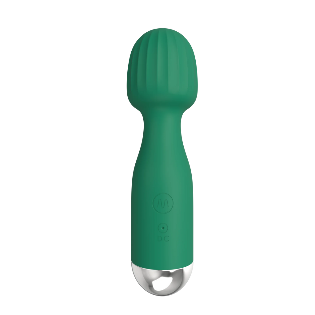 Amoura G-Spot Mini Wand Vibrator, 10-Mode, Women's, Silicone & ABS – compact wand massager