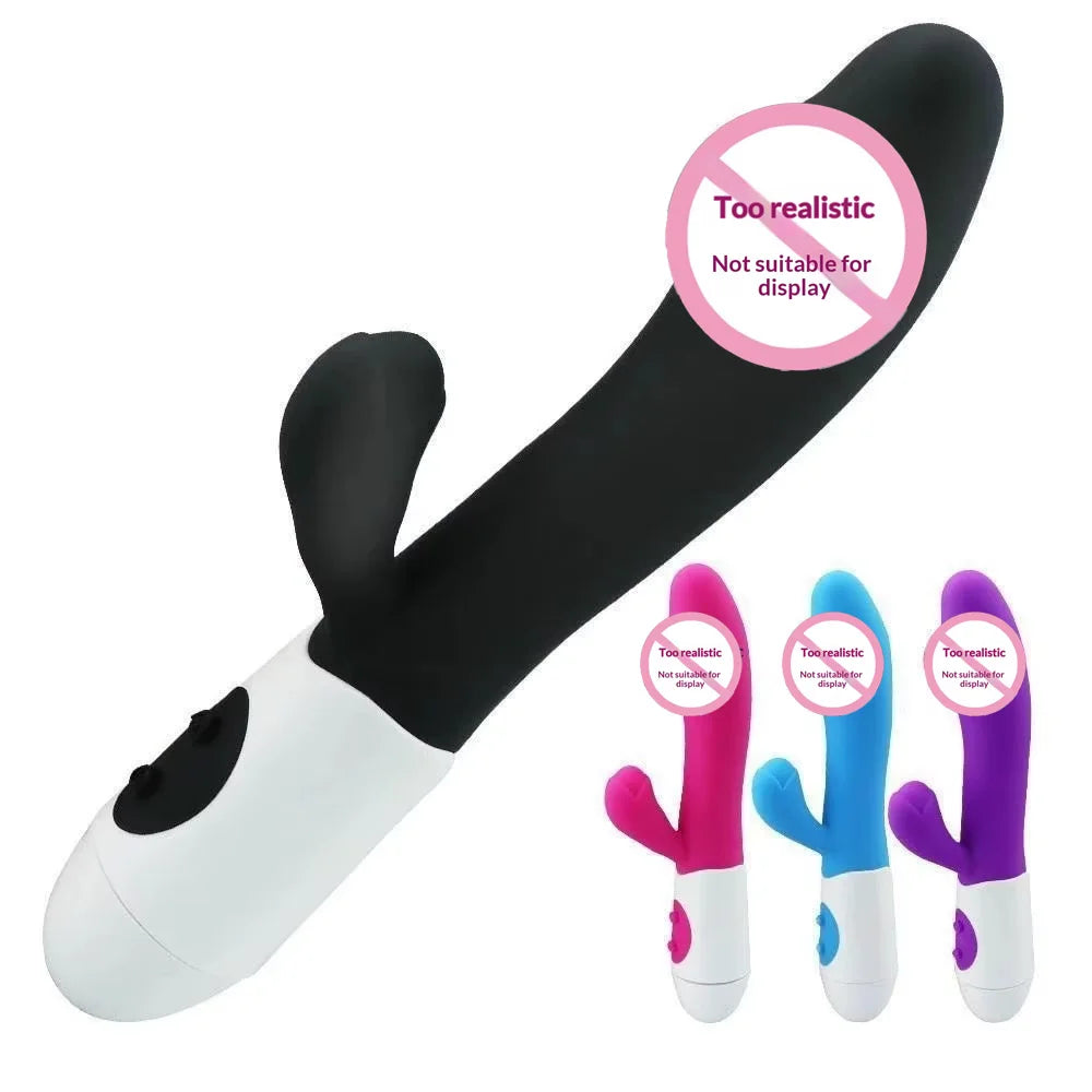 Amoura G-Spot Wand Vibrator, Personal Massager, Dual Vibration, Women's, Variable Frequency, Silicone, Waterproof – G-Spot Vibrator