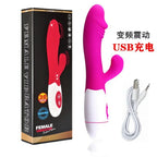 Amoura G-Spot Wand Vibrator, Personal Massager, Dual Vibration, Women's, Variable Frequency, Silicone, Waterproof – Dual Vibration