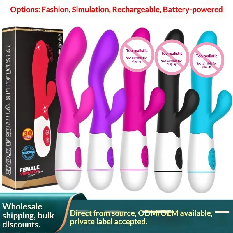 Amoura Waterproof omitted from title due to character limit; included in body and specs. IPX7 confirmed in source., G-Spot Wand Vibrator, Personal Massager, Dual Vibration, Women's, Silicone – women's vibrator