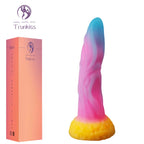 Amoura Luminous Dildo, Glow-in-the-Dark, Suction Cup, Women's, Manual, Liquid Silicone – glow-in-the-dark dildo