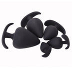 Amoura Anal Plug Trainer, 5-Size Graduated, Medical-Grade Silicone, Waterproof – anal training set