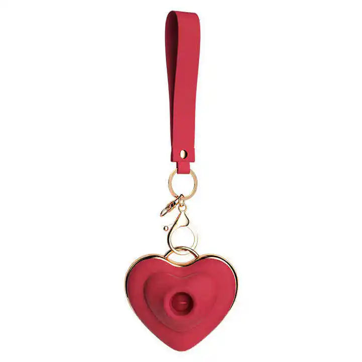 Amoura Clitoral Heart-Shaped Egg Vibrator, Licking & Sucking, Women's, Silicone – heart-shaped clitoral egg vibrator