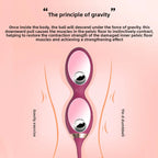 Amoura Double Ball Swan Kegel Balls, Pelvic Floor Trainer, Silicone, IPX7 Waterproof – pelvic floor balls