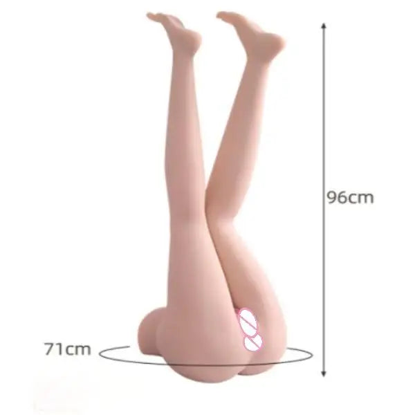 Amoura Male Leg Torso Stroker, Adult Toy, TPE, Waterproof Secondary image