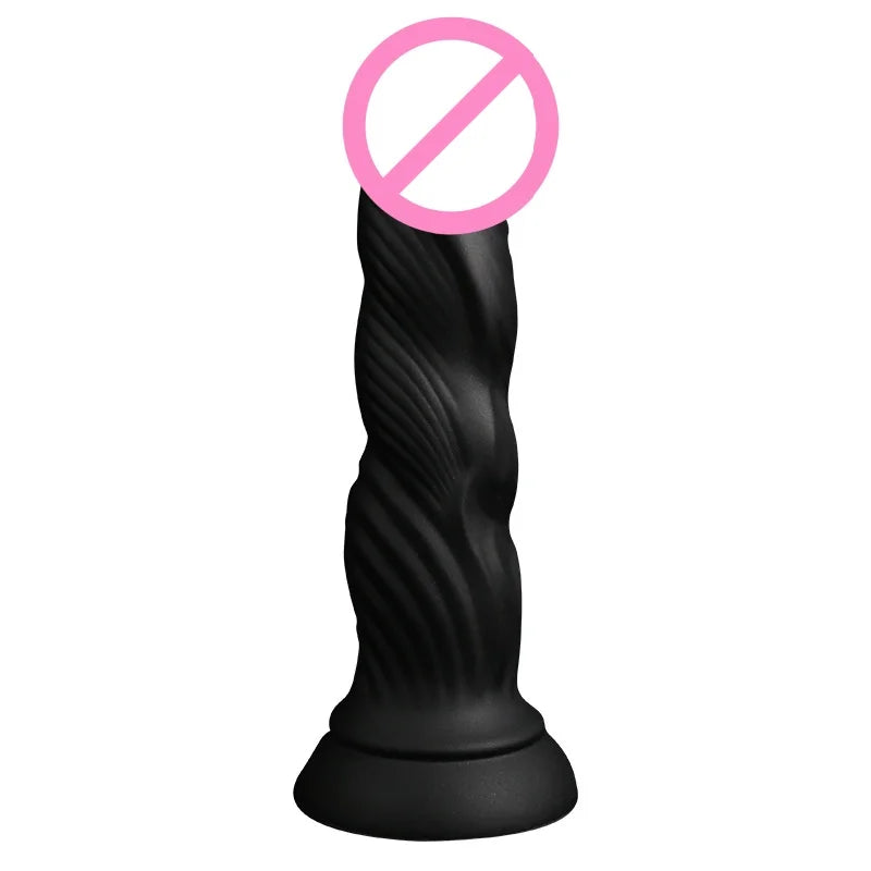 Amoura 8.5" Realistic Dildo, Vibrator, 10-Speed Vibrating, Liquid Silicone, Bendable, Waterproof – 10-speed vibrator