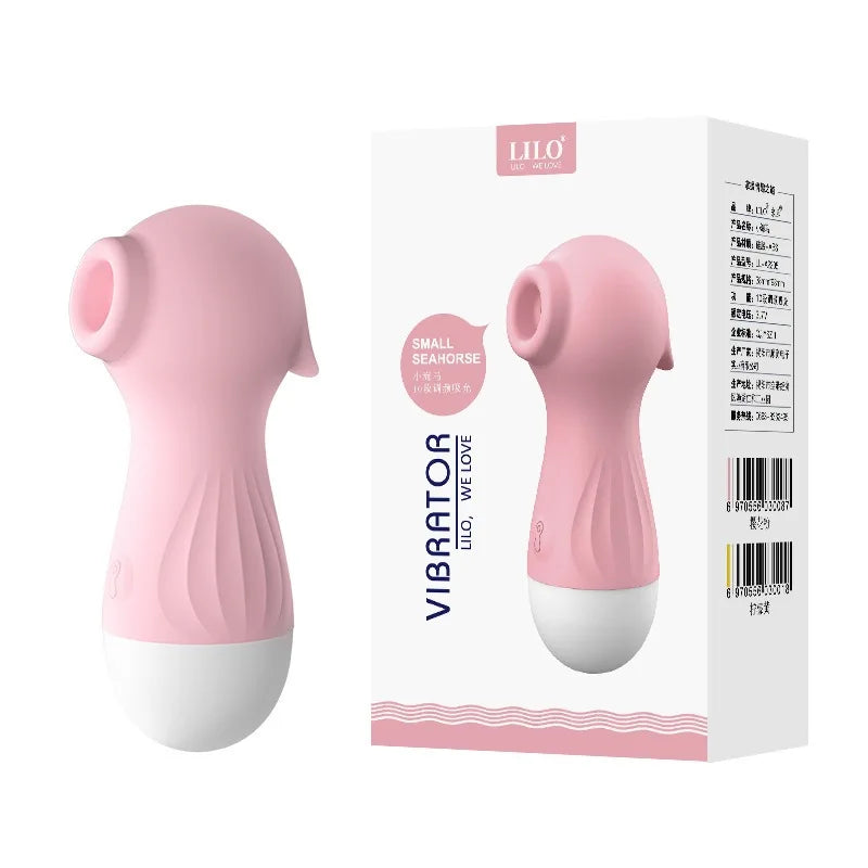 Amoura Clitoral & G-Spot Suction Vibrator, Personal Massager, Air Pulse & Vibrating, Women's, Silicone – air pulse massager