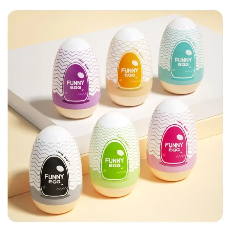 Amoura Male Egg Masturbator, Manual Stroker, Automatic Decompression – male masturbator