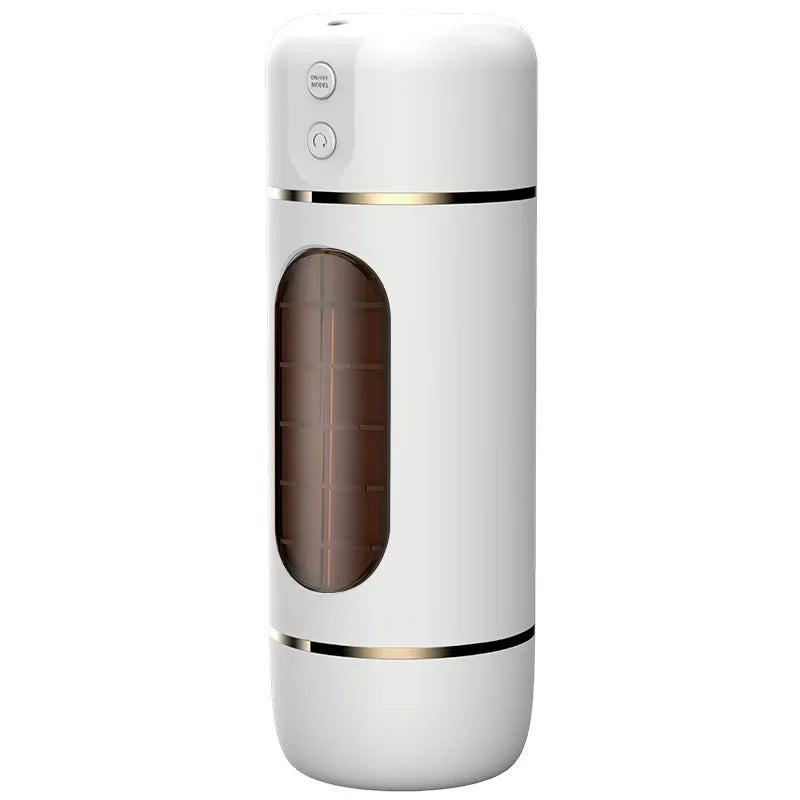 Amoura P-65 Male Masturbator, Oral Stroker, Vibrating & Suction, Remote Control, TPE – male masturbator