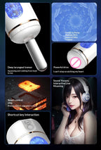 Amoura Male Masturbator, Prostate Massager, Vibrating, Men's, Waterproof – Waterproof