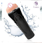 Amoura Male Masturbator Cup, Stroker, Realistic, Soft TPE, Vaginal – TPE masturbator