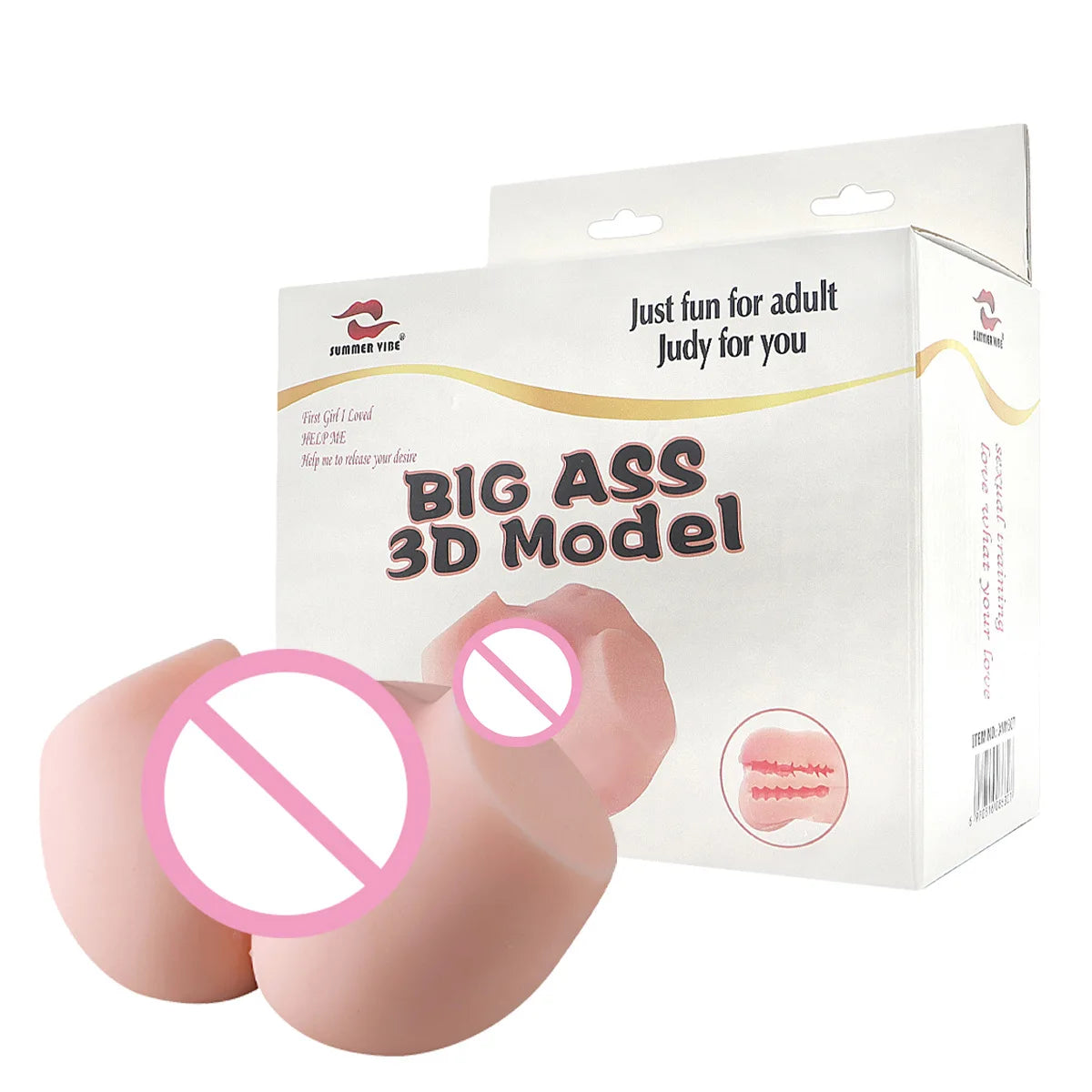 Amoura Men's Masturbator Stroker, Vaginal/Anal/Oral, Reverse-Molded, Waterproof – male masturbator
