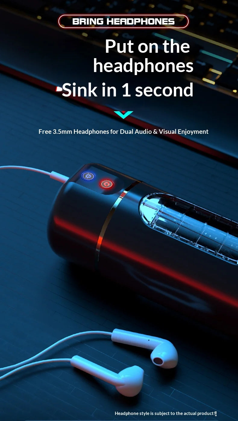 Amoura Male Masturbator, Prostate Massager, Vibrating, Men's, Waterproof – Vibrating