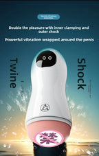 Amoura Male Stroker, Vibrating & Suction Masturbator, Men's, Electric – suction masturbator