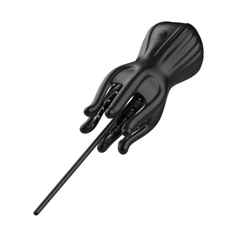 Amoura Male Urethral Sound & Prostate Vibrator, Masturbator, 10-Mode Vibrating, Men's, App-Controlled, Silicone, Waterproof – Male Urethral Sound Vibrator