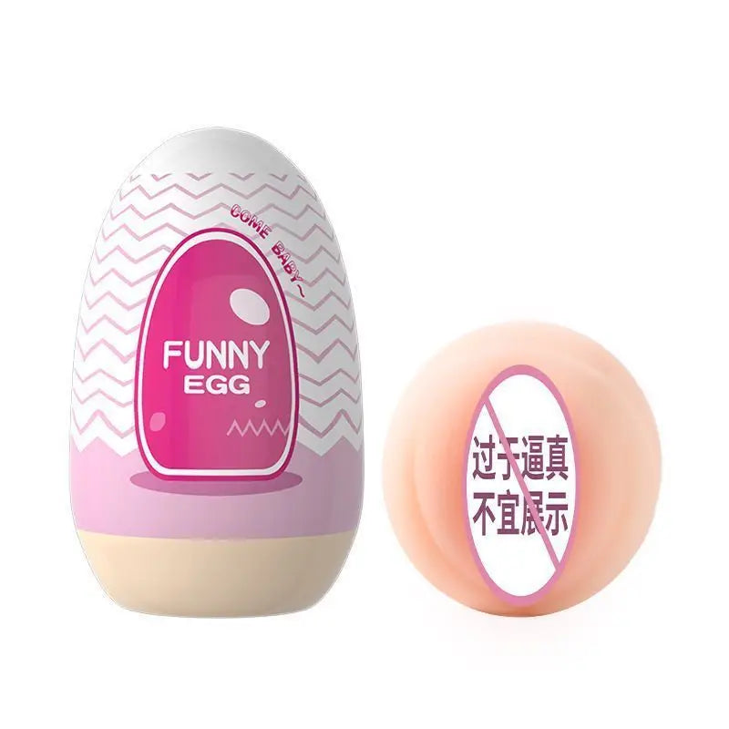 Amoura Male Egg Masturbator, Manual Stroker, Automatic Decompression – pocket stroker