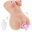 Amoura Men's Masturbator, Dual-Cavity Stroker, Vibrating & Suction, Manual – men's masturbator