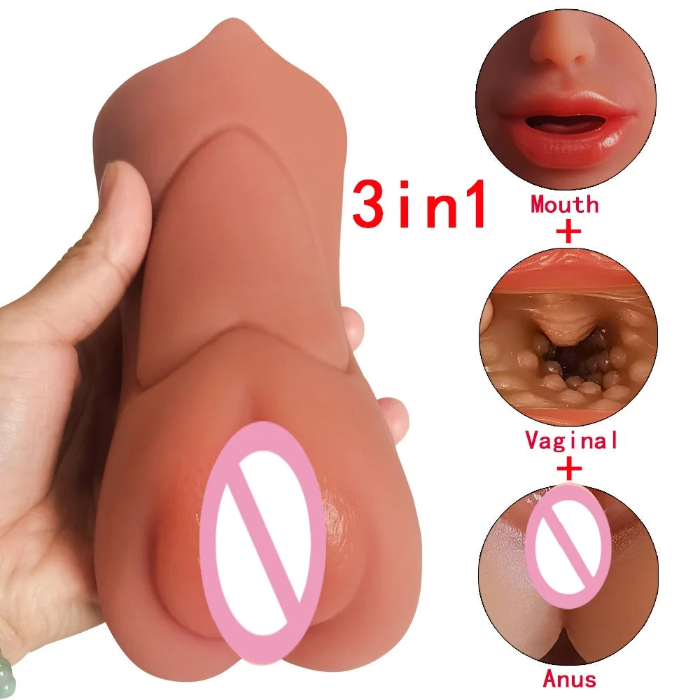 Amoura Men's Pocket Stroker, Personal Massager, Manual – men's stroker