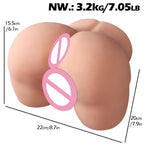 Amoura Men's Stroker, Realistic Adult Toy, Silicone, Vibrating – male masturbator