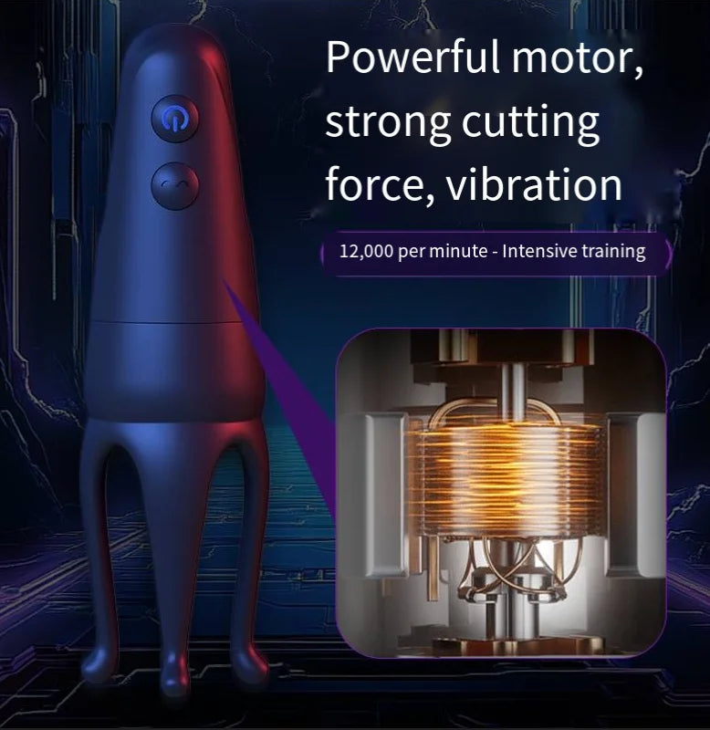 Amoura 10-Mode Vibrating (specification confirmed: 10 adjustable vibration frequencies), Men's (explicitly confirmed: 'for Men' in original title, 'masturbation' type in specs), Manual (no remote – rechargeable stroker