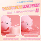 Amoura Mini Pig Tongue Clitoral & G-Spot Vibrator, 10 Modes – mini vibrator